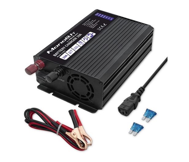Qoltec Monolith (LiFePO4, AGM, GEL, SLA, 20A, 24V) - 1483431 - zdjęcie 6